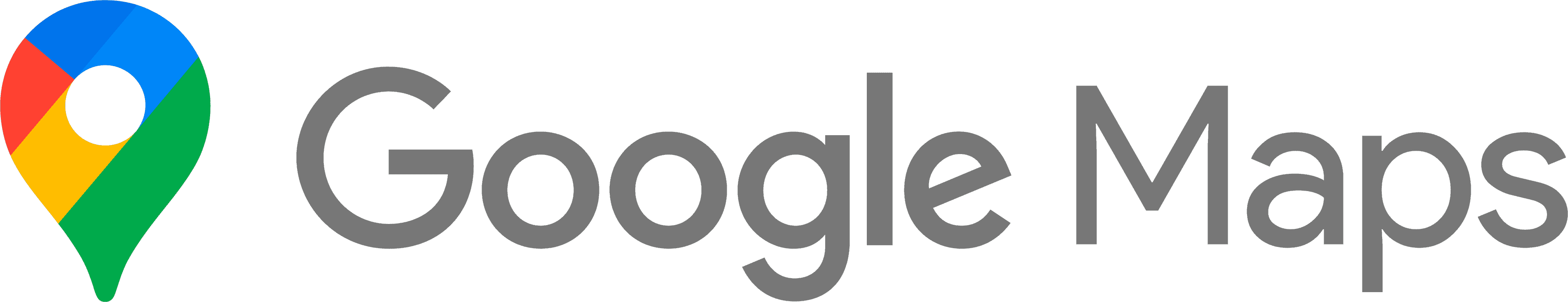 red yellow green and blue google maps logo