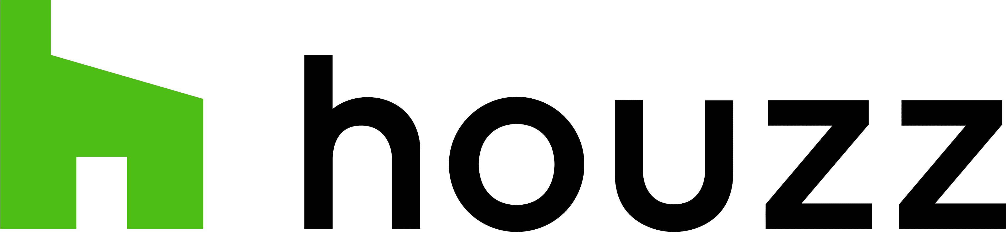 green and black houzz logo