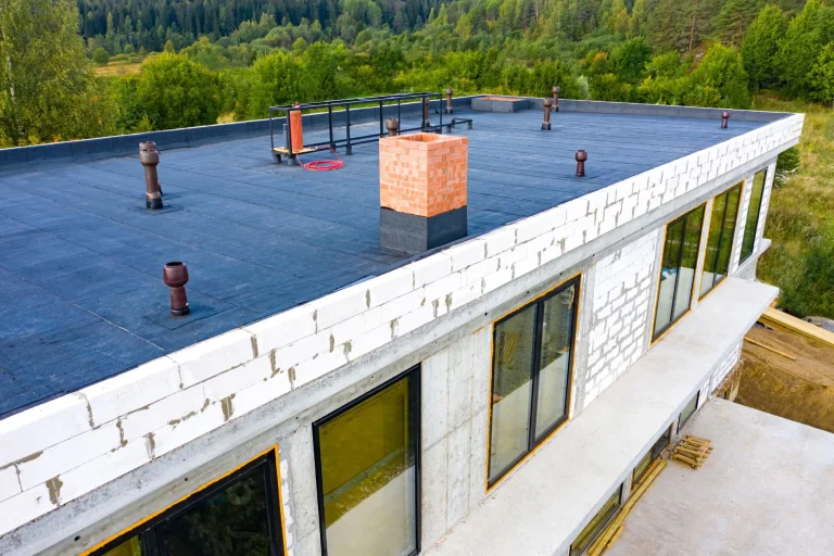 flat roof Niles